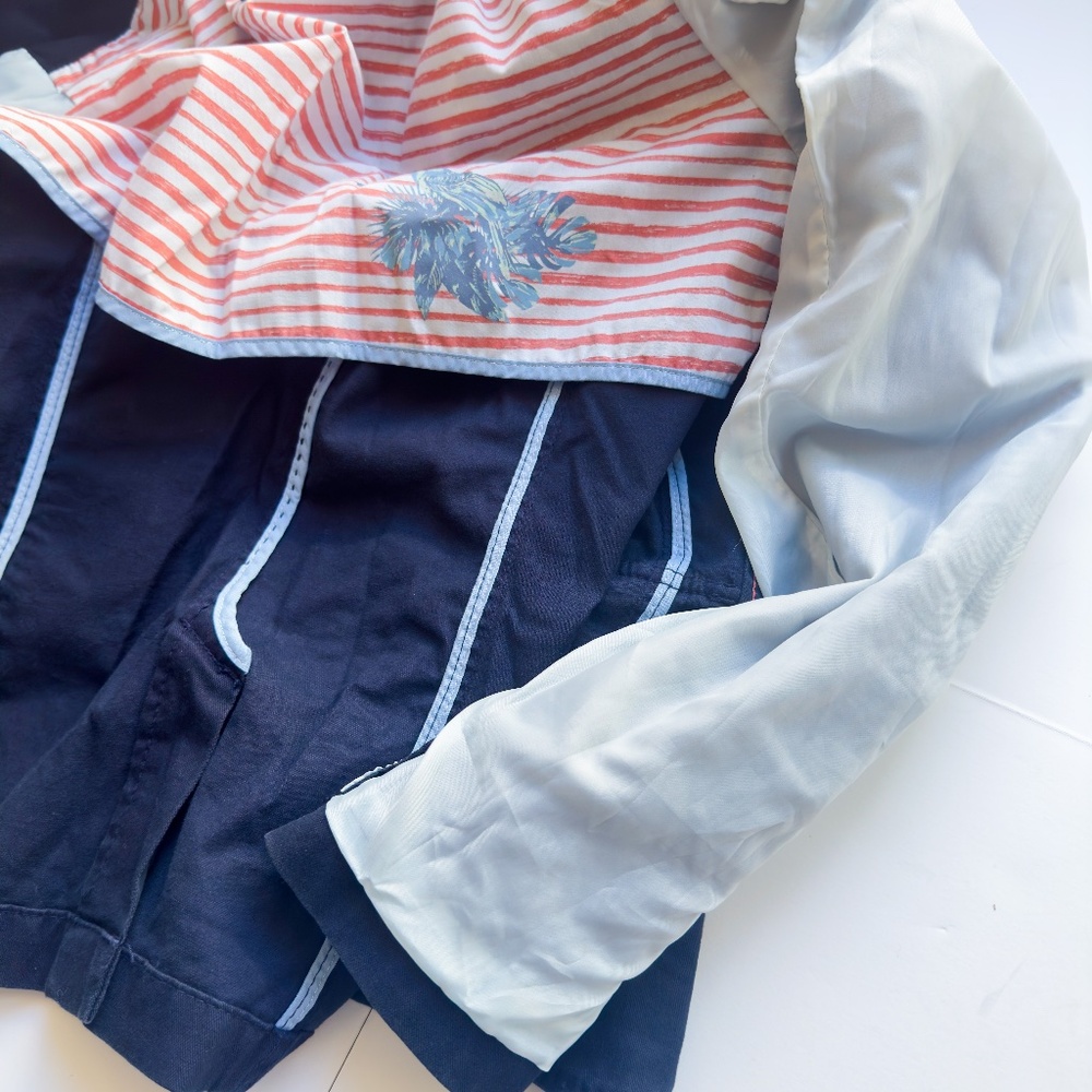 Women's Blazer Jacket By Camel Active Navy Blue C… - image 8